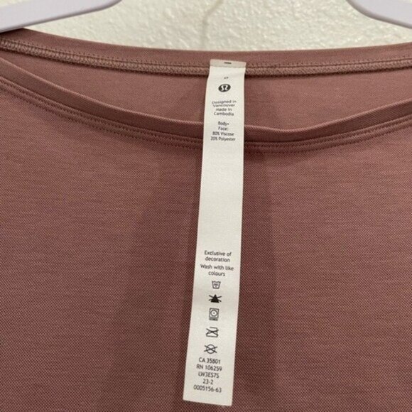 Lululemon Neutral Oversized Soft Top Athleisure Weekend Yoga Lounge Breathable - Picture 4 of 7